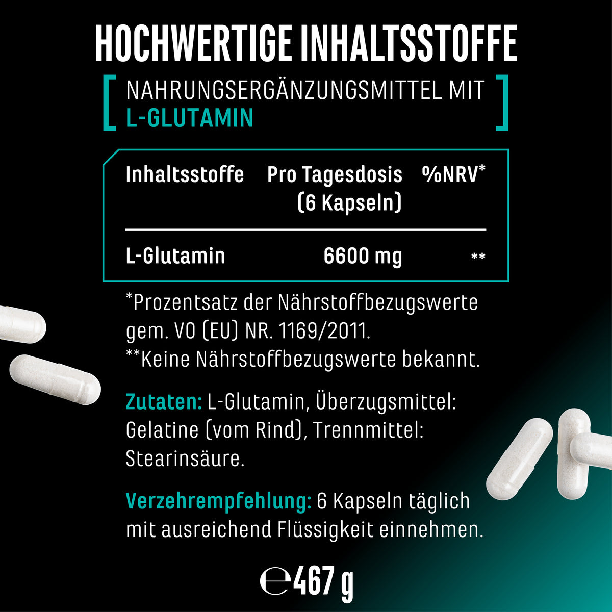 L-Glutammina Ultra Caps