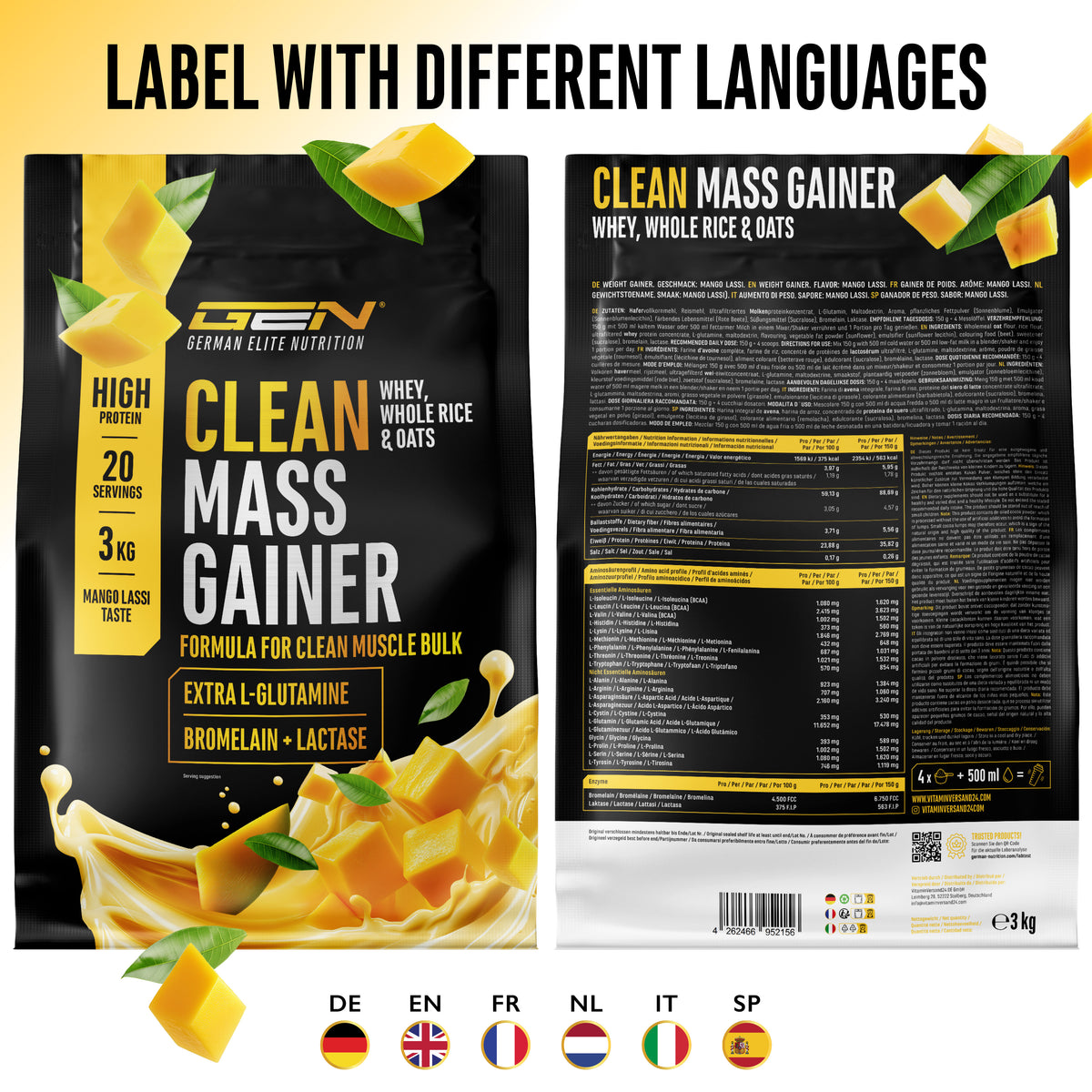 Clean Mass Gainer