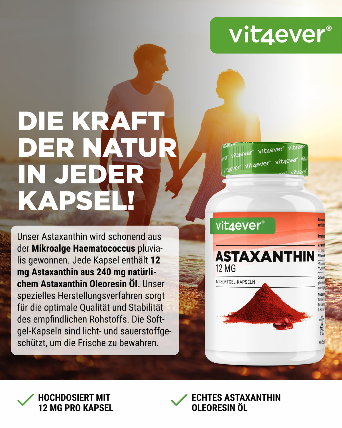 Astaxantina - 12 mg