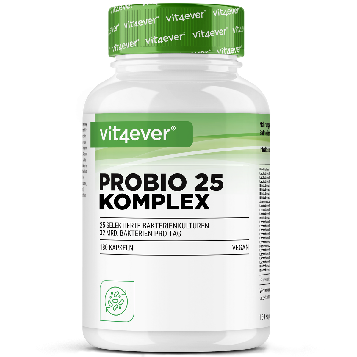 Probio 25 Komplex - 180 Kapseln - 27 Milliarden Darmbakterien