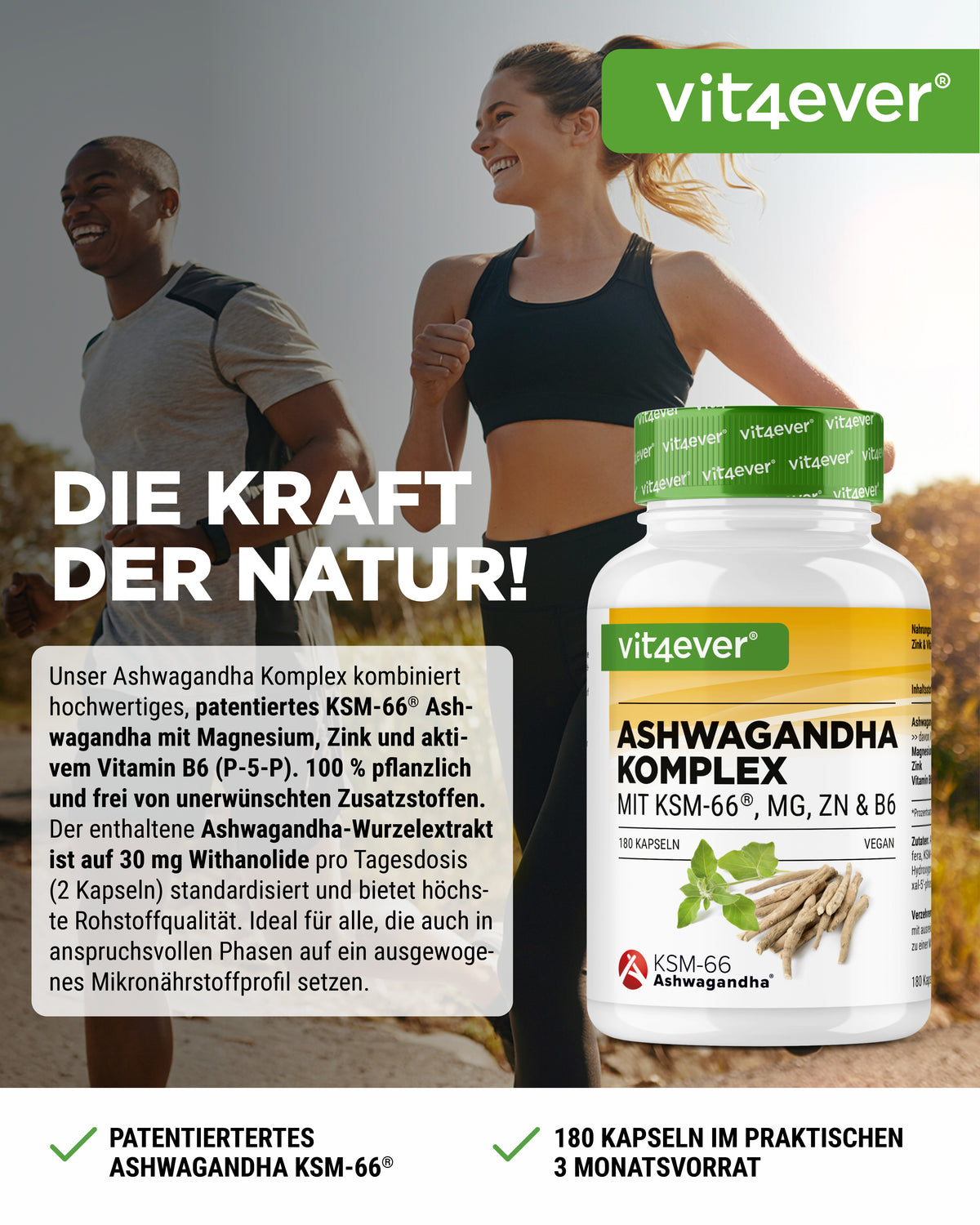 Ashwagandha KSM-66 Komplex