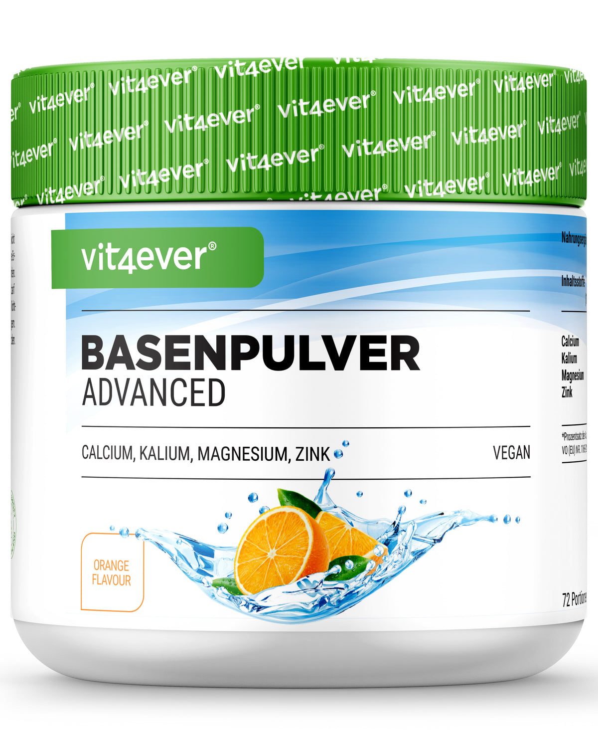 Poudre Basique Advanced - 100% de bases organiques à base de citrate
