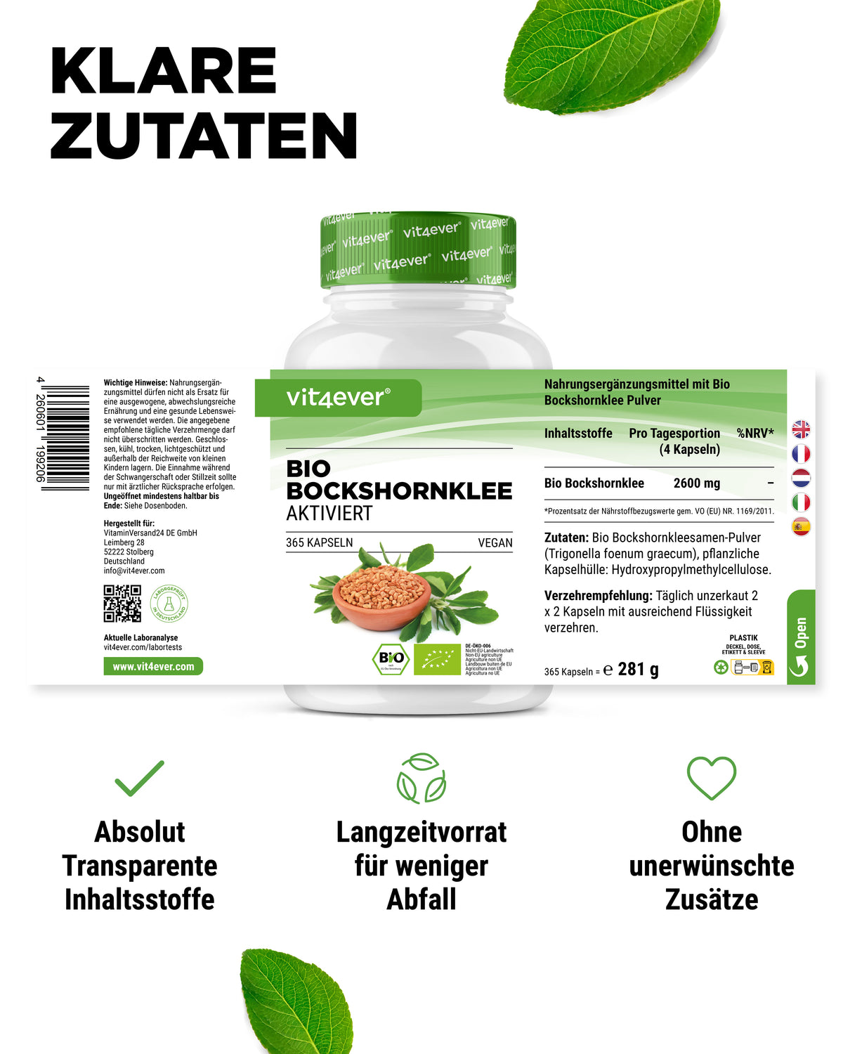 Fenugrec Bio Activé