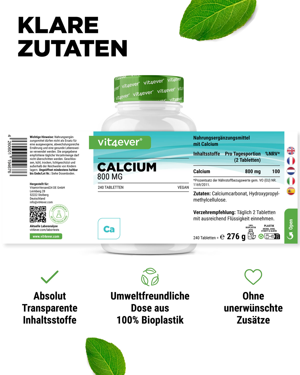 Wapń - 400 mg