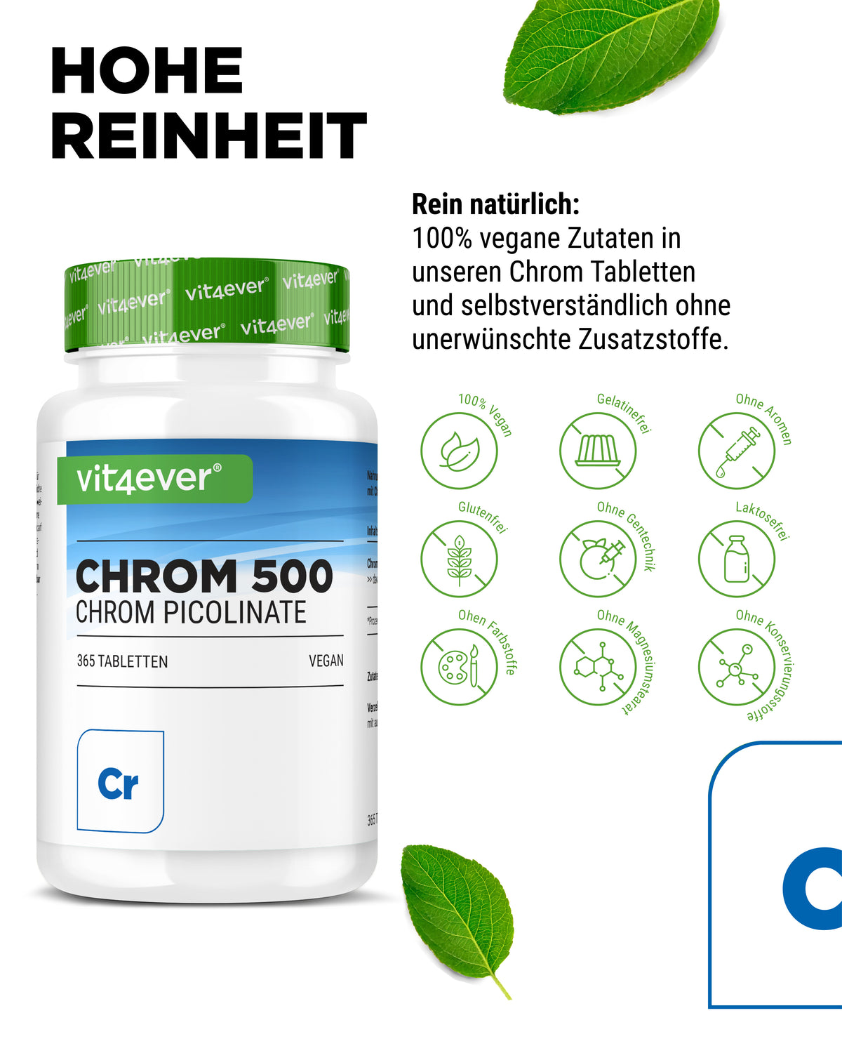 Chromium - 500 mcg