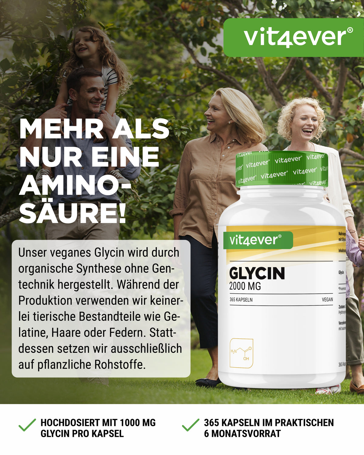 Glycin - 1000mg