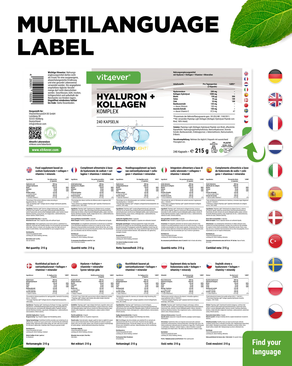 Hyaluronsäure Kollagen Komplex