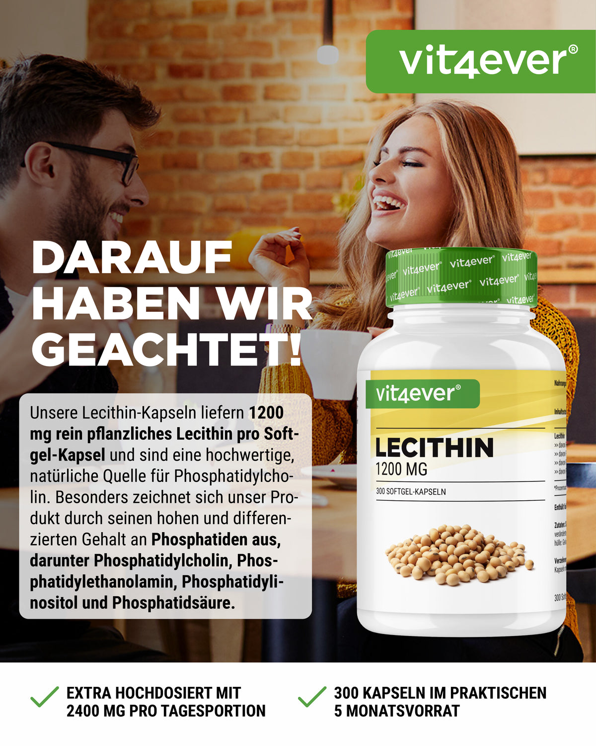 Lecytyna - 1200 mg