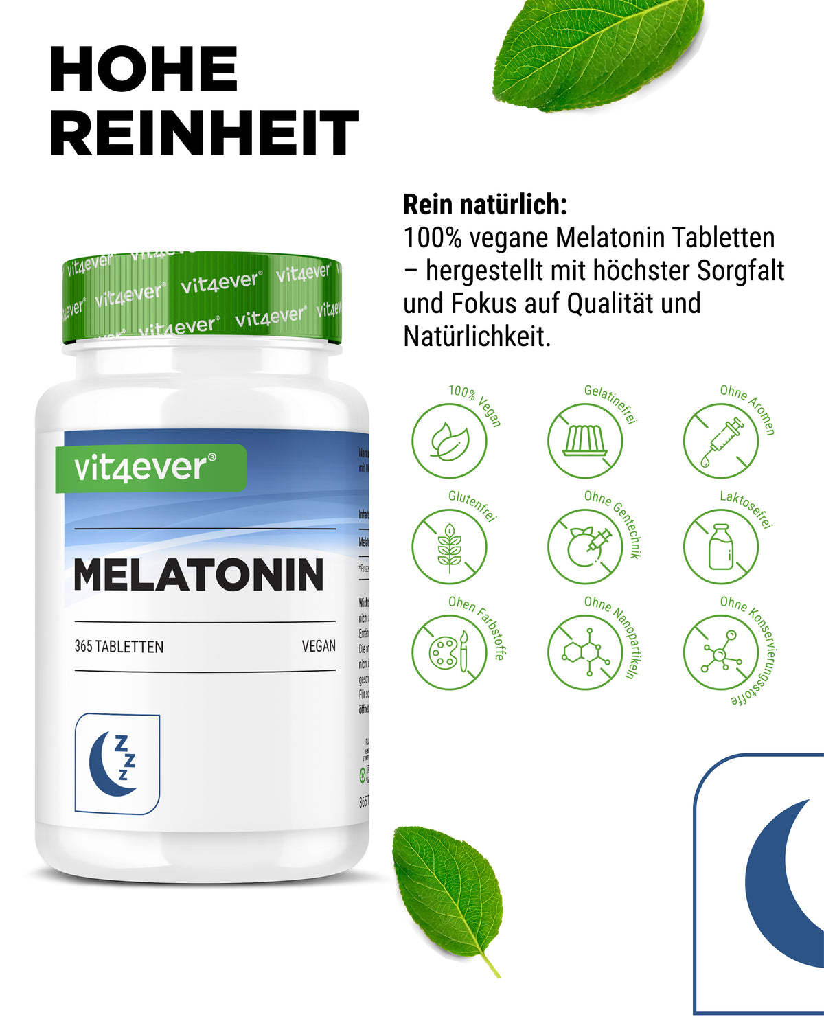 Mélatonine - 1 mg - 365 comprimés