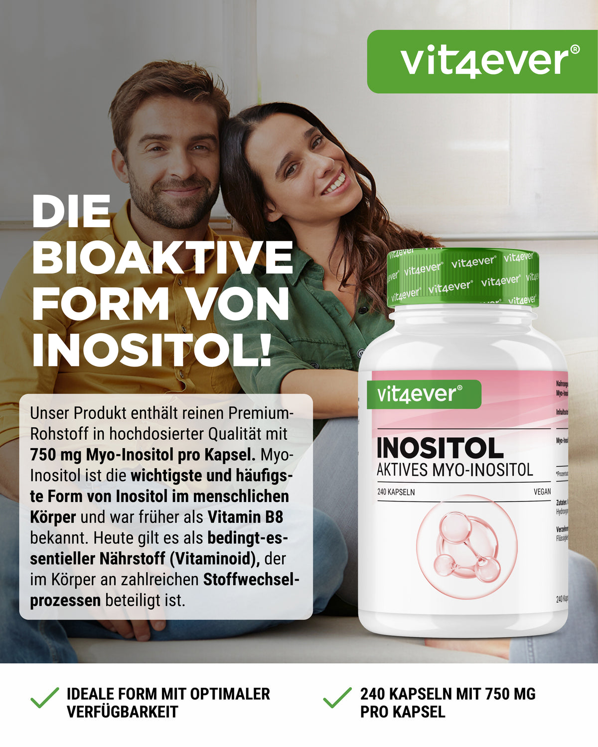 Myo Inositol - 750 mg