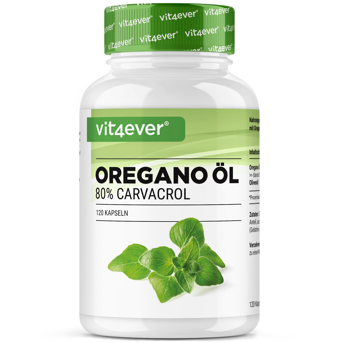 Oregano Öl - 150 mg - 80% Carvacrol