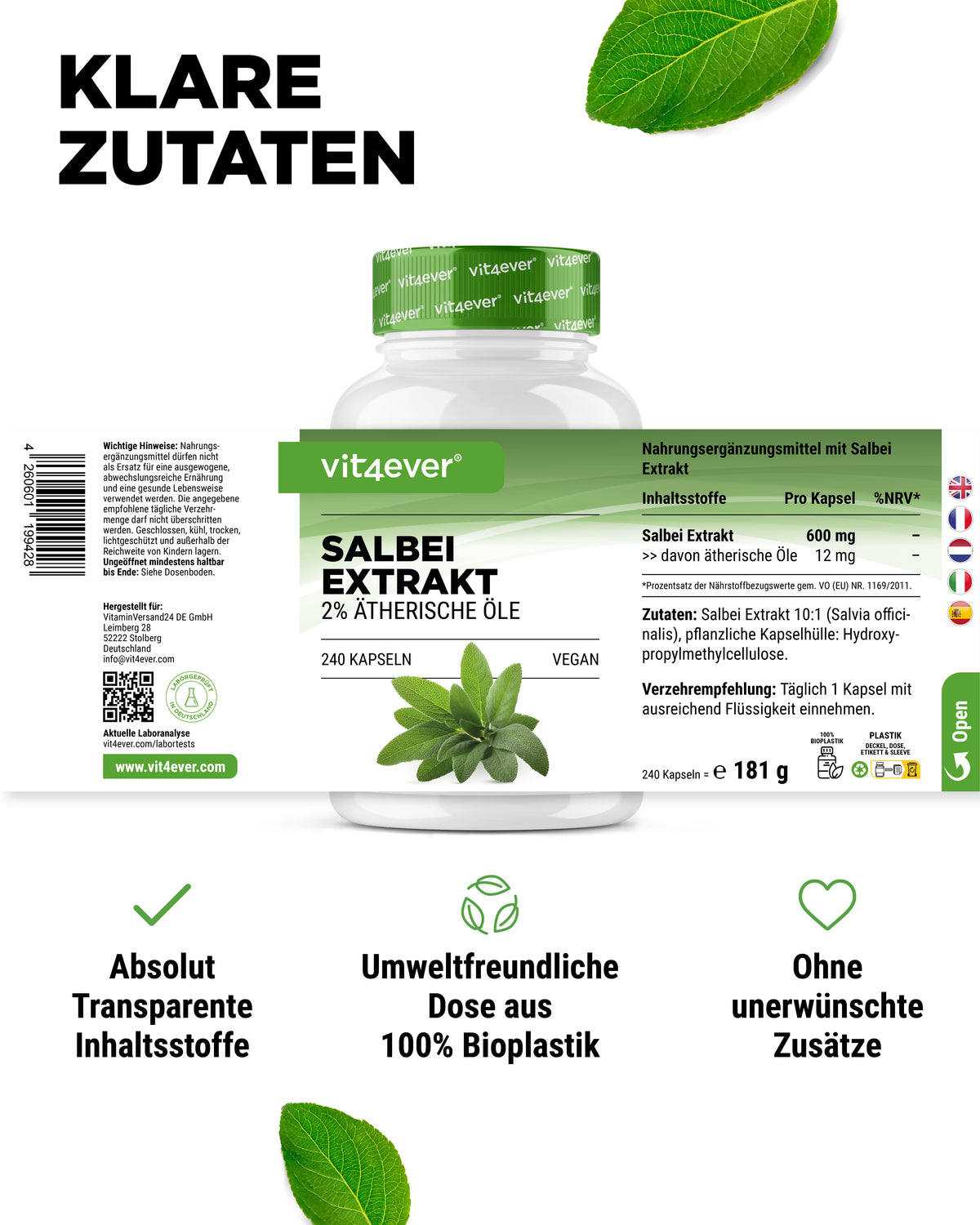 Salbei Extrakt
