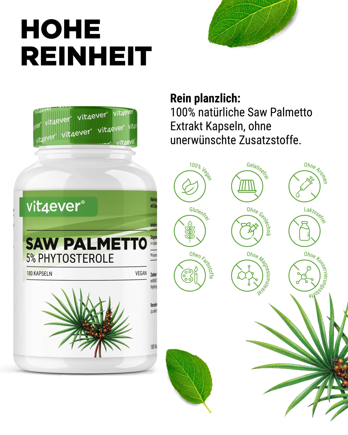 Saw Palmetto Extrakt -  500 mg