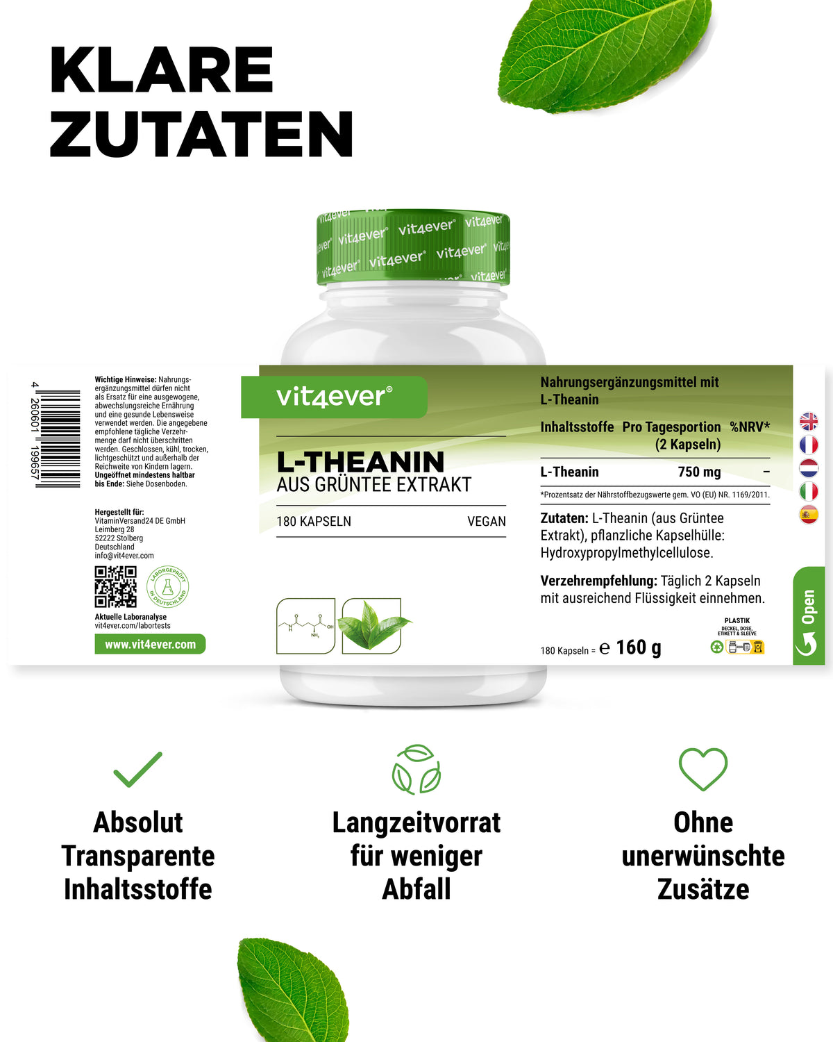 L-Theanin aus Grüntee