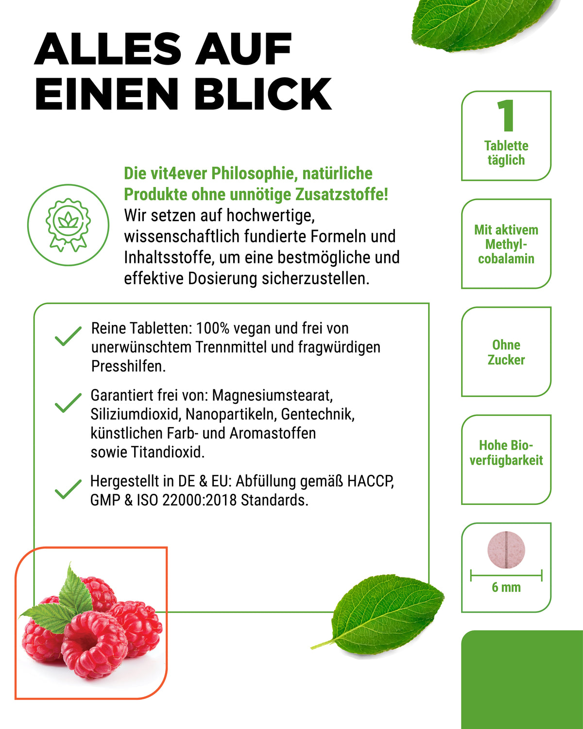 Vitamin B12 - 500  mcg -  Lutschtabletten