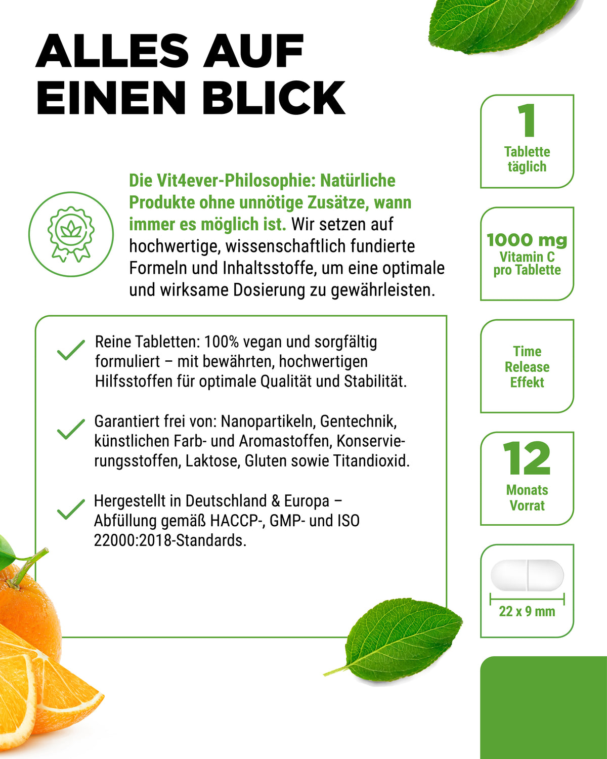 Vitamina C 1000 mg de alta dosis